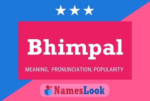 Bhimpal Name Poster