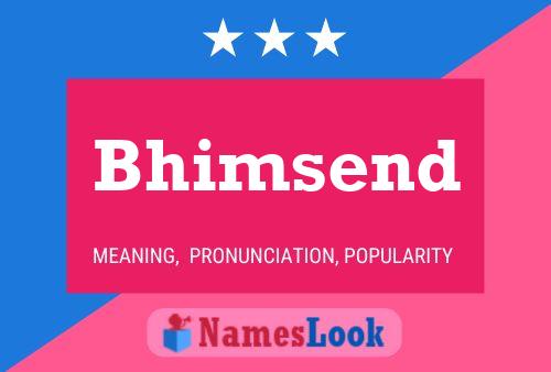 Bhimsend Name Poster