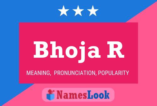 Bhoja R Name Poster