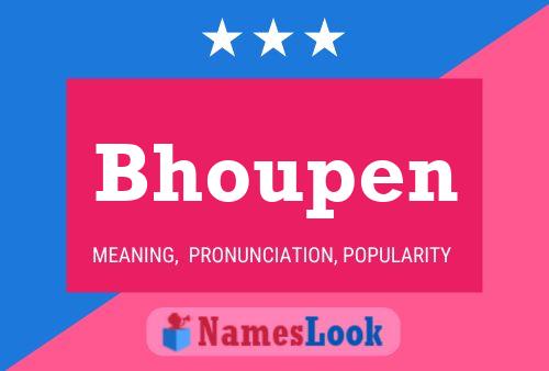 Bhoupen Name Poster