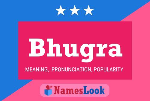 Bhugra Name Poster