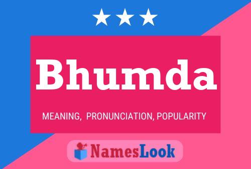 Bhumda Name Poster