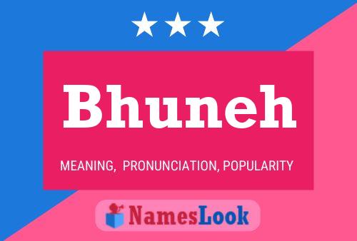 Bhuneh Name Poster