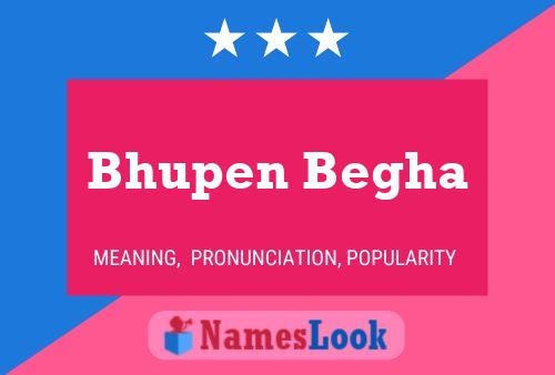 Bhupen Begha Name Poster