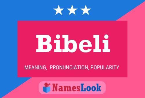 Bibeli Name Poster