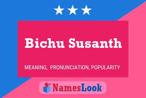 Bichu Susanth Name Poster