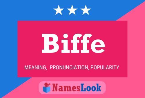 Biffe Name Poster