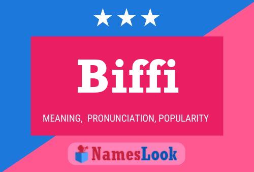 Biffi Name Poster