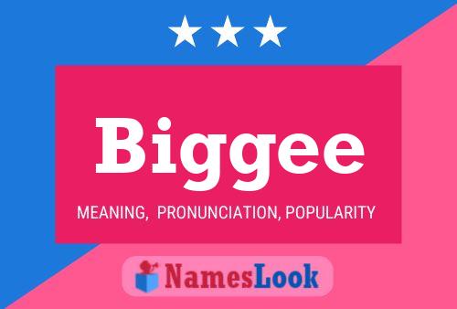 Biggee Name Poster