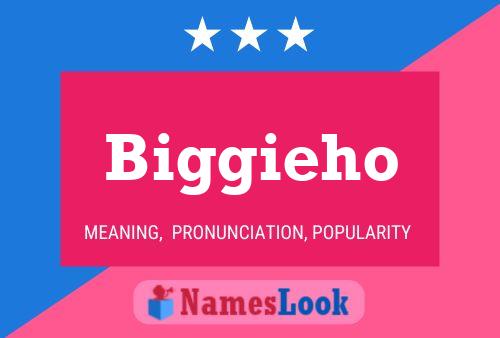 Biggieho Name Poster