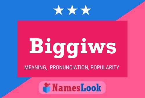 Biggiws Name Poster