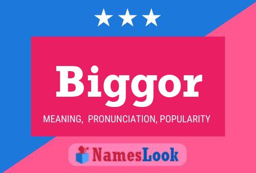 Biggor Name Poster