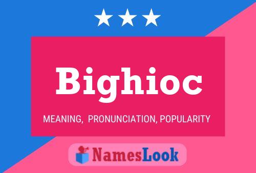 Bighioc Name Poster