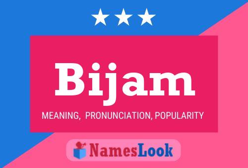 Bijam Name Poster