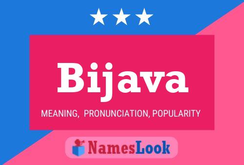 Bijava Name Poster