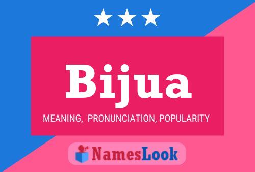 Bijua Name Poster