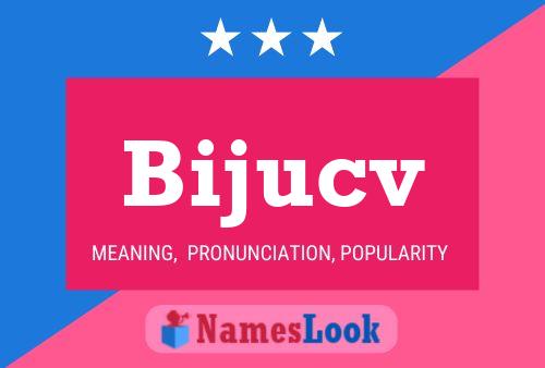 Bijucv Name Poster