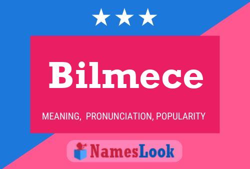 Bilmece Name Poster