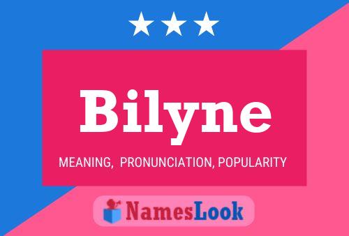 Bilyne Name Poster