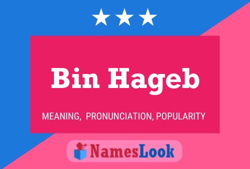 Bin Hageb Name Poster