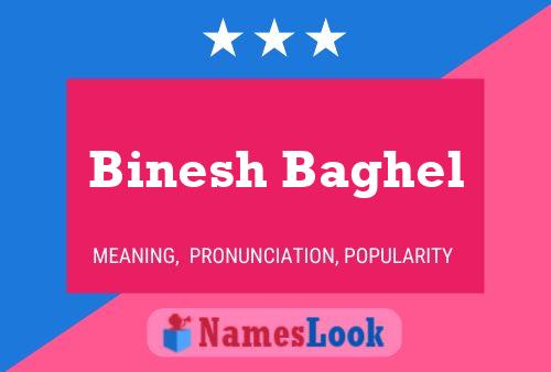 Binesh Baghel Name Poster