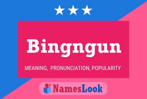 Bingngun Name Poster