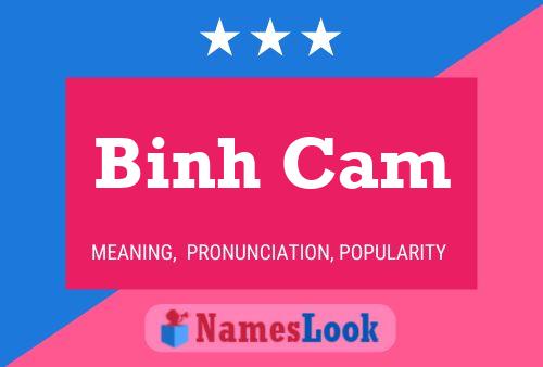 Binh Cam Name Poster