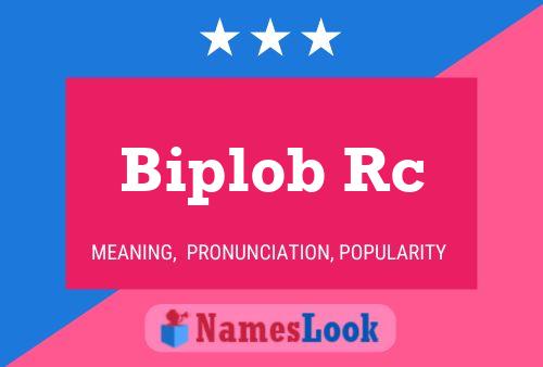 Biplob Rc Name Poster