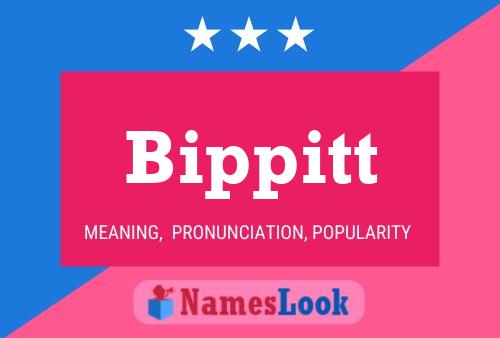 Bippitt Name Poster