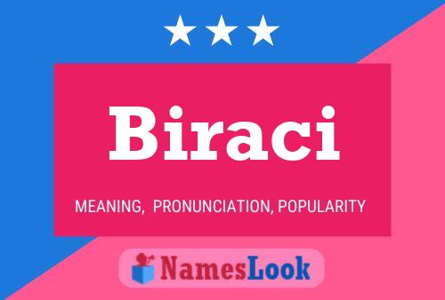 Biraci Name Poster