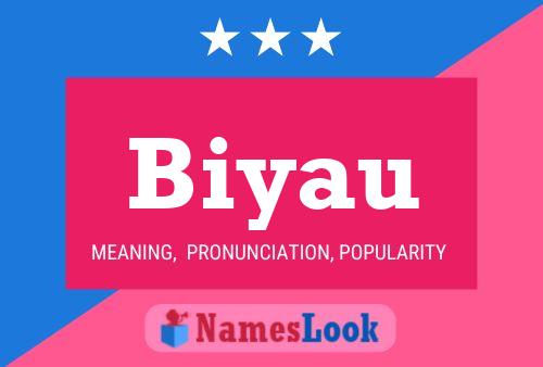 Biyau Name Poster