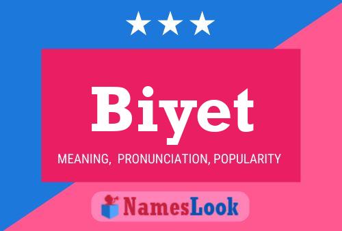 Biyet Name Poster