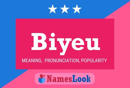 Biyeu Name Poster