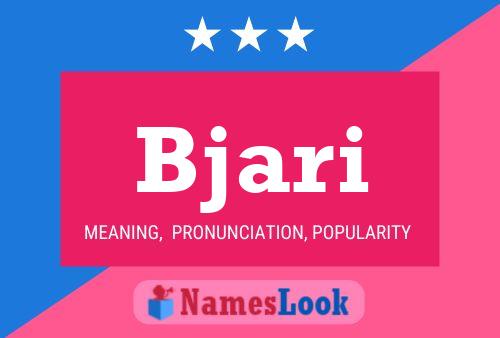 Bjari Name Poster