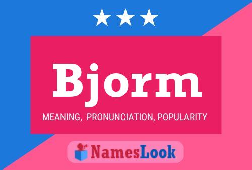 Bjorm Name Poster