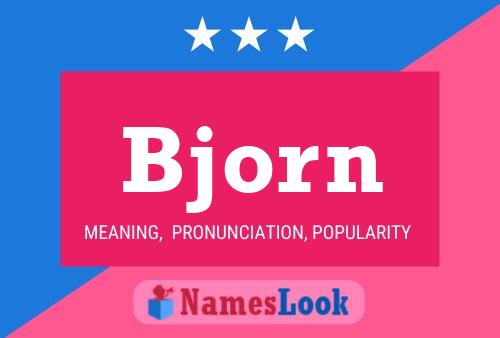 Bjorn Name Poster