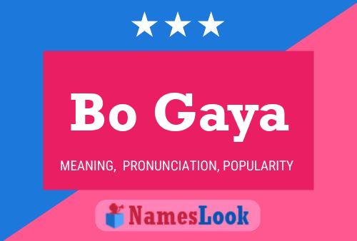 Bo Gaya Name Poster