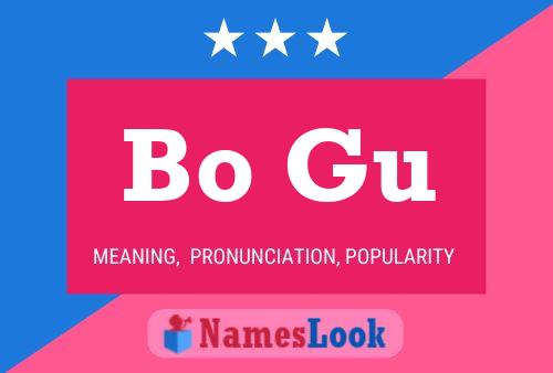 Bo Gu Name Poster