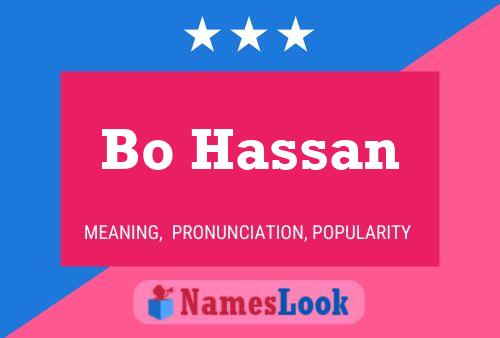 Bo Hassan Name Poster