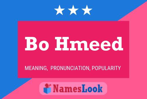 Bo Hmeed Name Poster