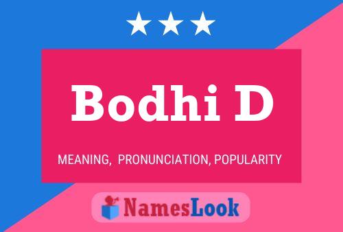 Bodhi D Name Poster