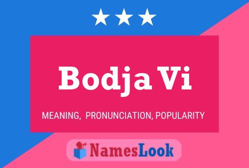 Bodja Vi Name Poster