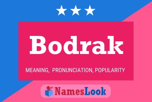 Bodrak Name Poster