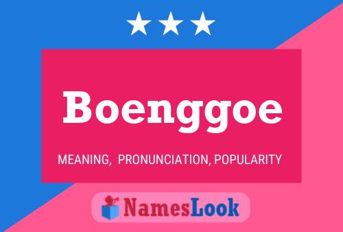 Boenggoe Name Poster