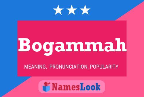 Bogammah Name Poster