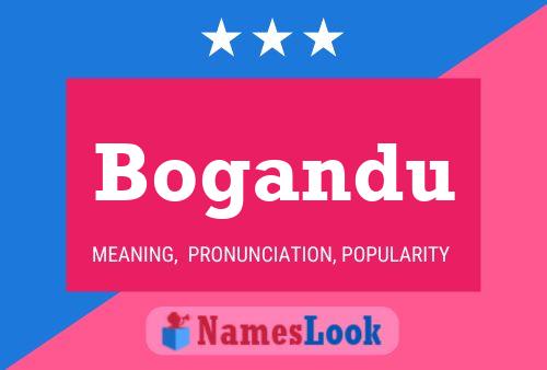 Bogandu Name Poster