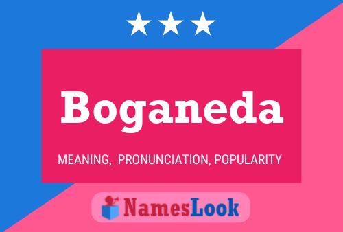 Boganeda Name Poster