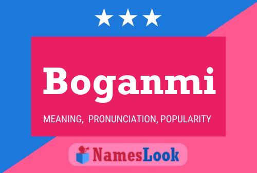 Boganmi Name Poster