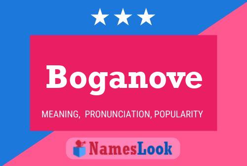 Boganove Name Poster