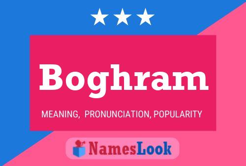 Boghram Name Poster